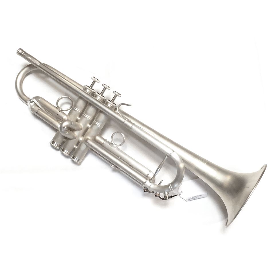 CAROL BRASS CTR-5204LRLMS/S SATIN SILVERPLATE TRUMPET