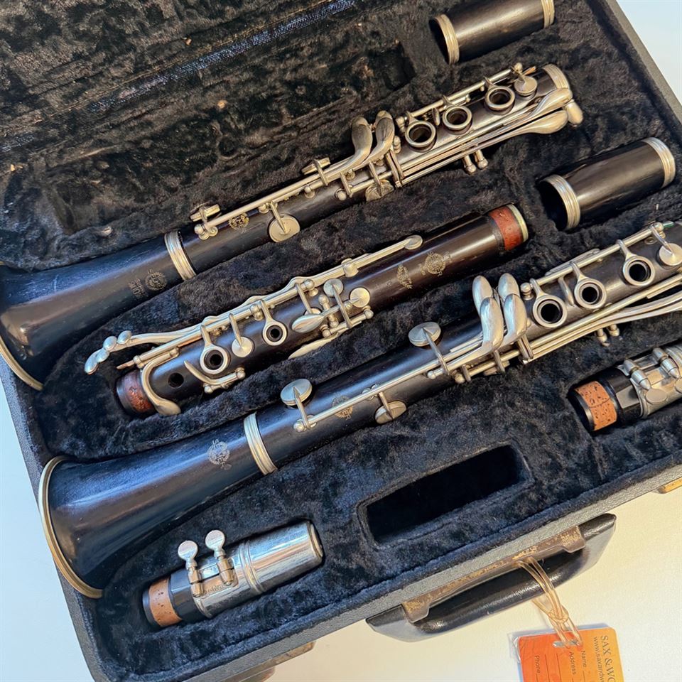 Pair of Used Selmer Paris Clarinets