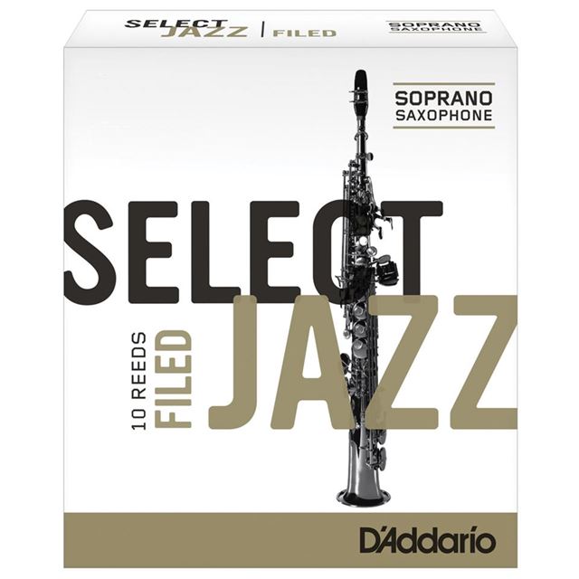 D'Addario Select Jazz Filed Soprano Saxophone Reeds