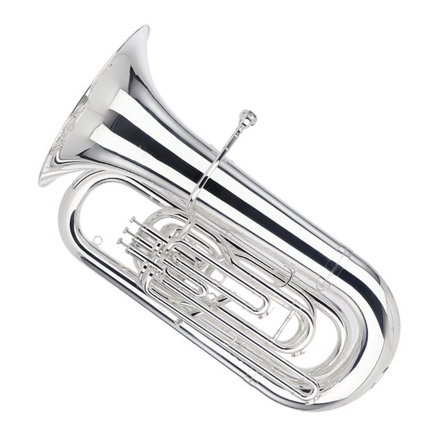 Besson Sovereign BBb Tuba - Silver Plated