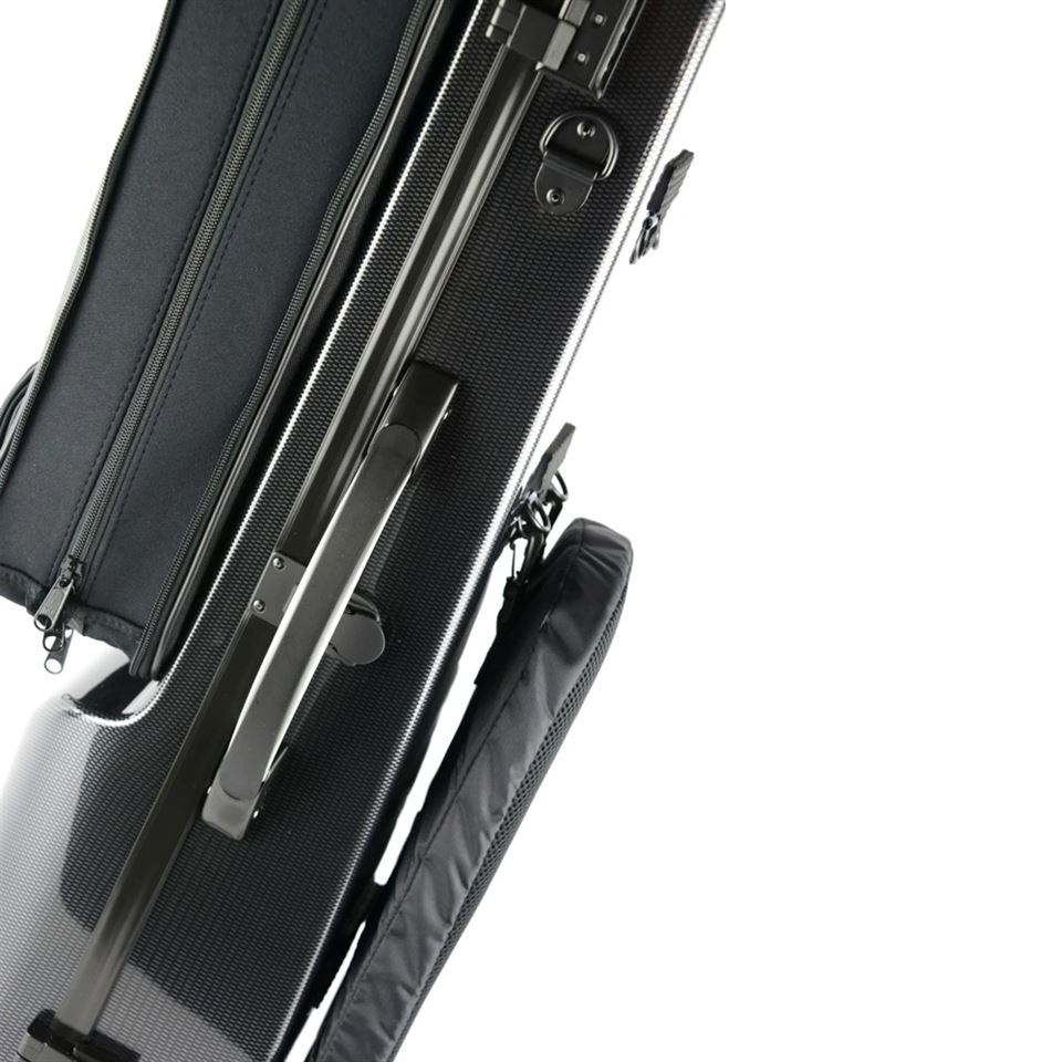 BAM HIGHTECH BASS CLARINET CASE WITH CLASSIC DOUBLE CLARINET CASE