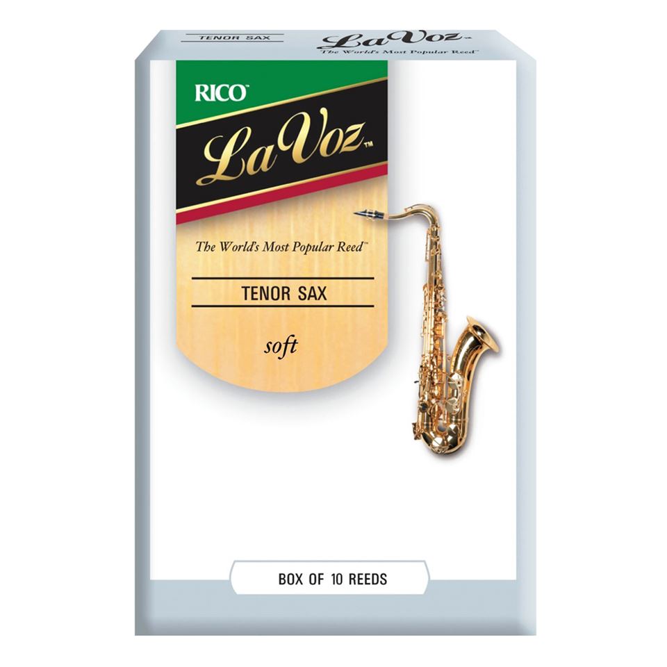 La Voz Tenor Saxophone Reeds Box of 10 All the best reed brands at