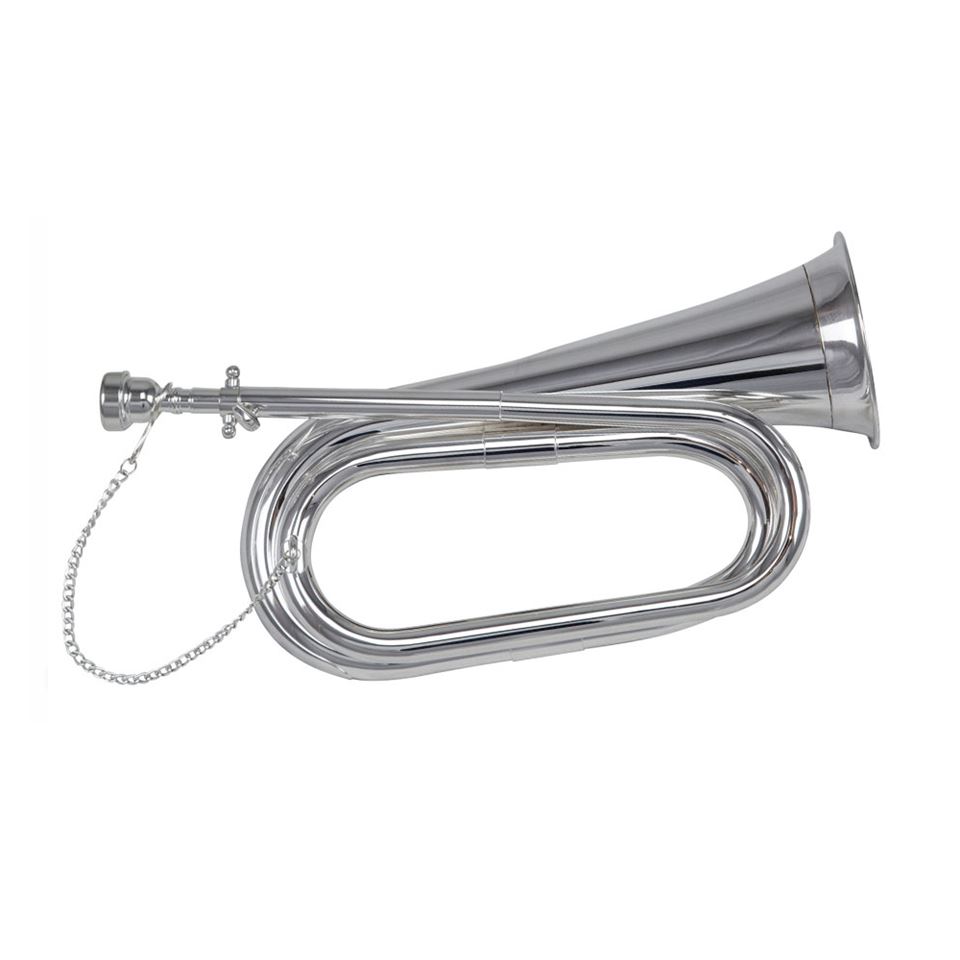 Cambridge Cadet Tunable Bugle Gold Silver Plate Finish