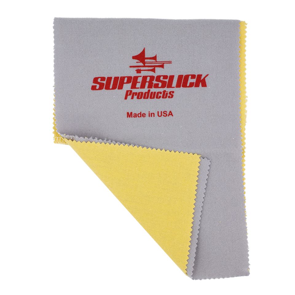 SUPERSLICK DOUBLE SIDED POLISHING CLOTH FOR SILVER INSTRUMENTS