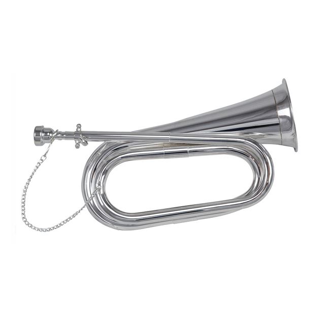 Cambridge Cadet Tunable Bugle Gold Silver Plate Finish