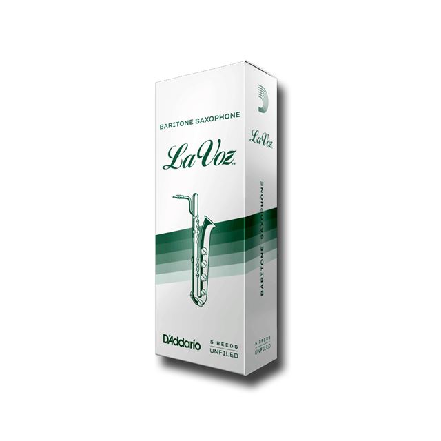 La Voz Baritone Saxophone Reeds 5 Pack