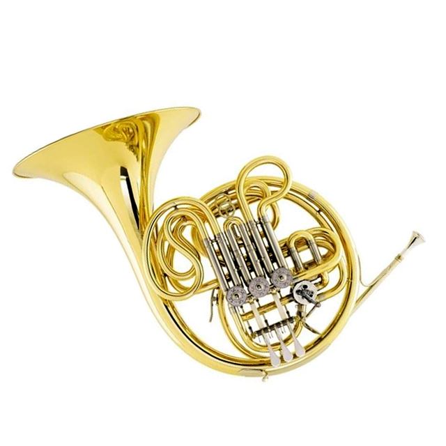 CAMBRIDGE GRADUATE DOUBLE FRENCH HORN WITH DETACHABLE BELL
