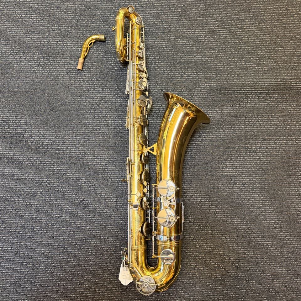 CON1440 Vintage Couesnon Monopole Conservatoire Baritone Saxophone