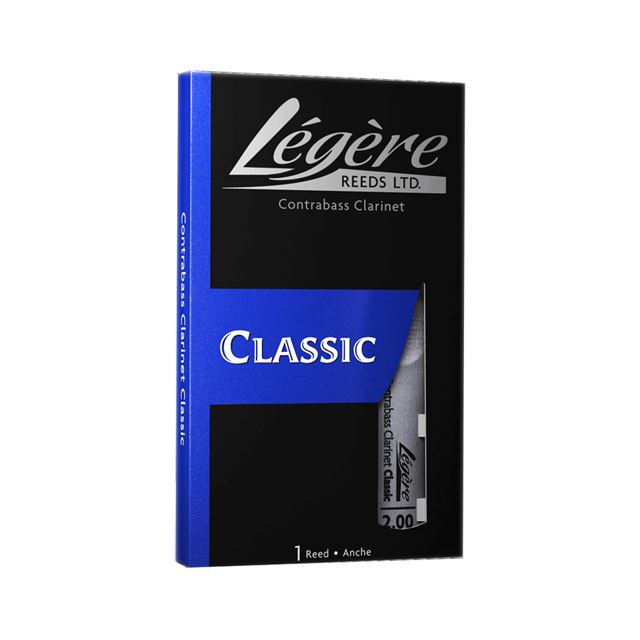 Legere Classic Contrabass Clarinet Synthetic Reed 