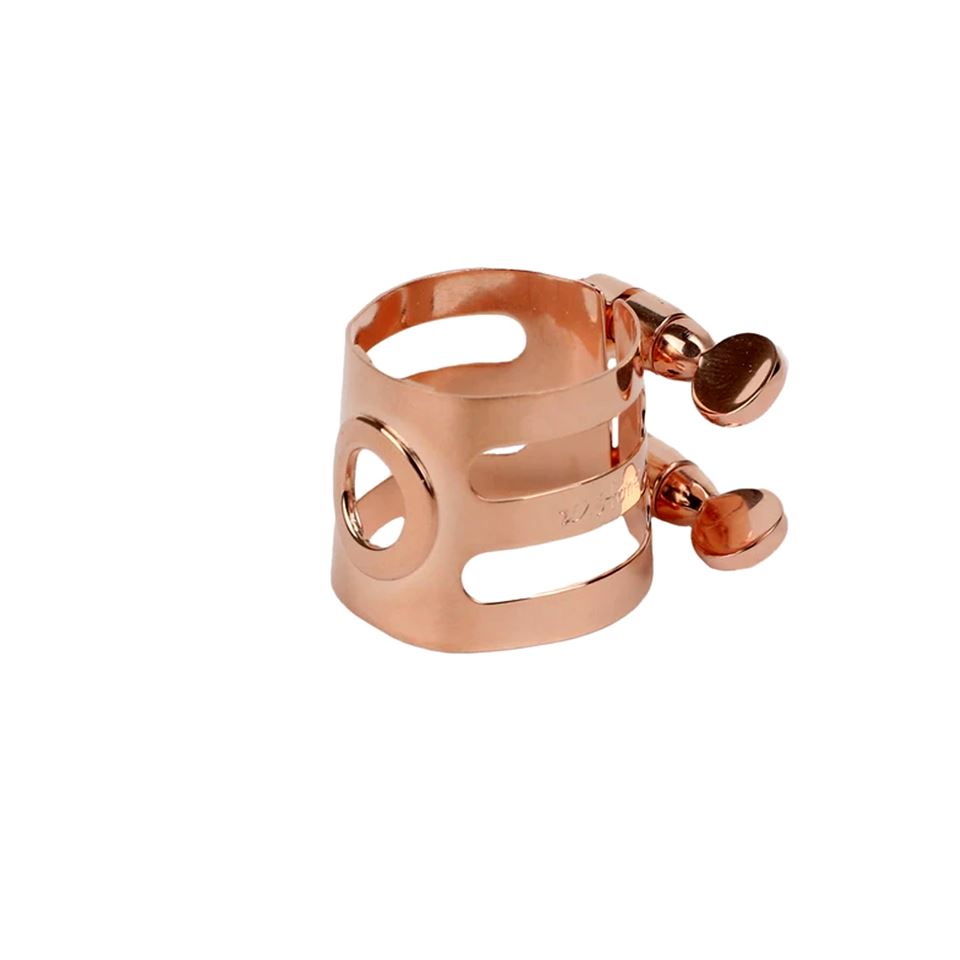 Brushed Gold Woodstone Ligature from Ishimori Japan