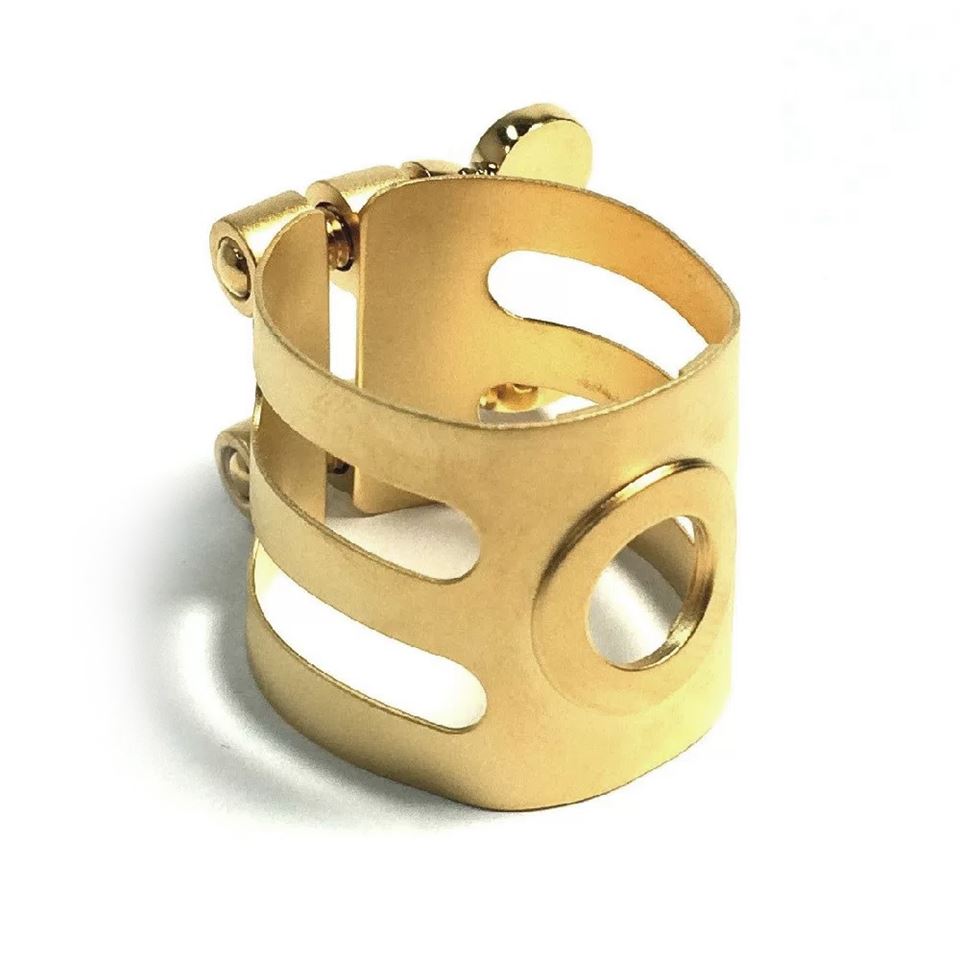 Woodstone Tenor Saxophone Ligature Brushed Satin Finish