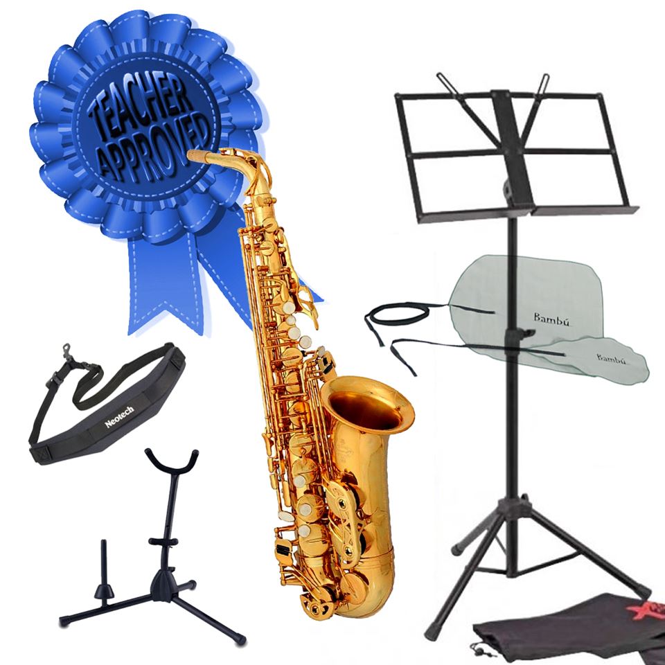 Buffet 400 Intermediate Alto Saxophone BC8401 Gold lacquer Alto