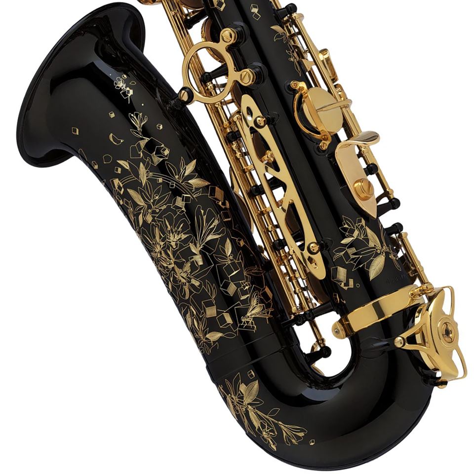 Selmer Paris Supreme Black Lacquer Engraving