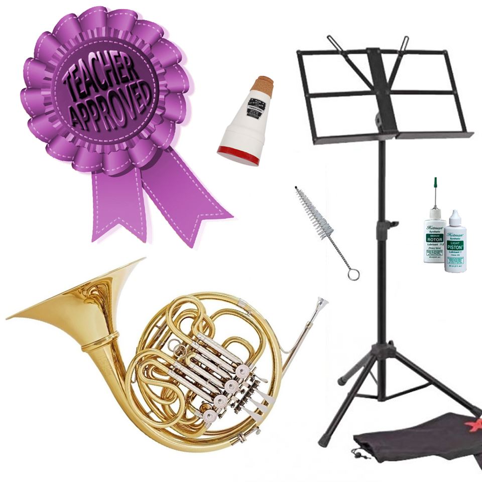 Hans Hoyer 801A French Horn Smart Choice Pack French horns for sale