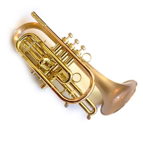 Carol Brass CCR-3000-GSS-Bb-SLB Intermediate Bb Cornet