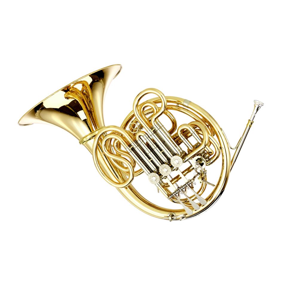 CAMBRIDGE GRADUATE DOUBLE FRENCH HORN WITH DETACHABLE BELL