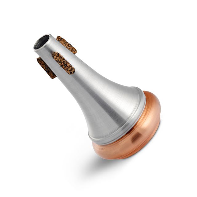 Stomvi Piccolo Trumpet Straight Mute Aluminium with Copper Bottom