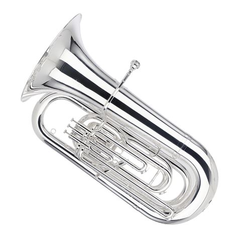 Besson Sovereign BBb Tuba - Silver Plated