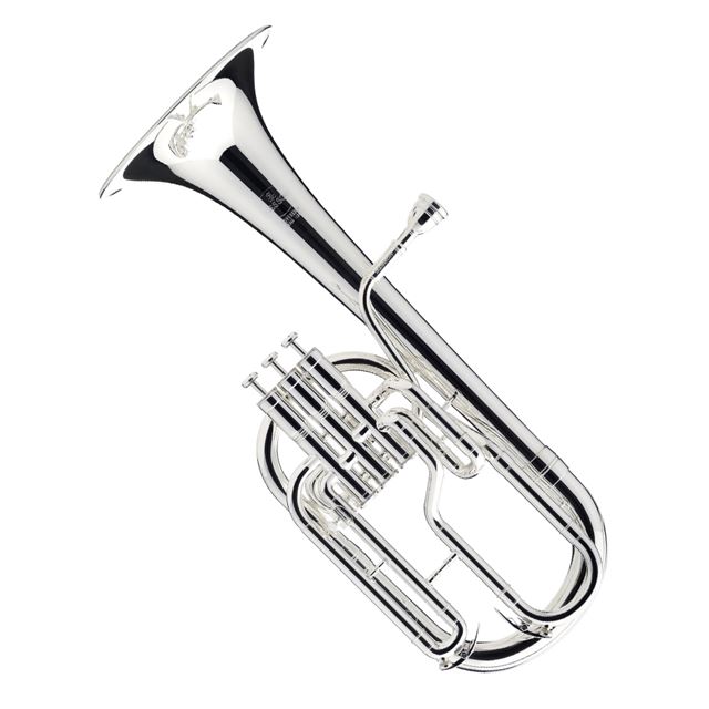 Besson Eb Sovereign Alto/Tenor Horn - Silver Plated