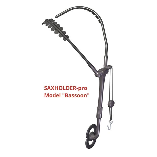 SAXHOLDER PRO - NEW DESIGN FOR BASSOON AND BASS CLARINET
