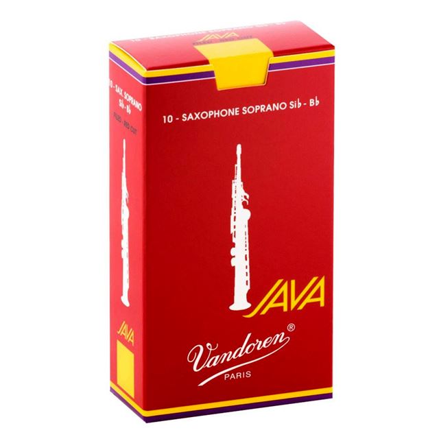 Vandoren Java Red Soprano Saxophone Reeds