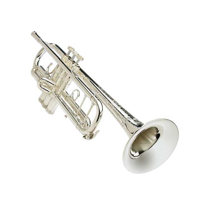 S.E. Shires Master Bb Trumpet - Silver Plated