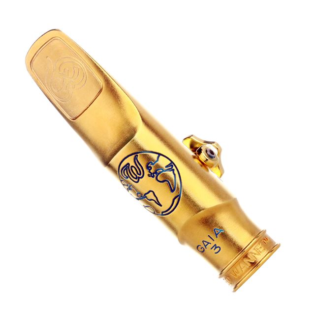  Theo Wanne Instruments ELEMENTS EARTH 2 Alto Saxophone  Mouthpiece Gold Size 7 : Musical Instruments