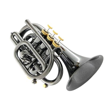 Carol Brass "Blackhawk" Bb Pocket Trumpet