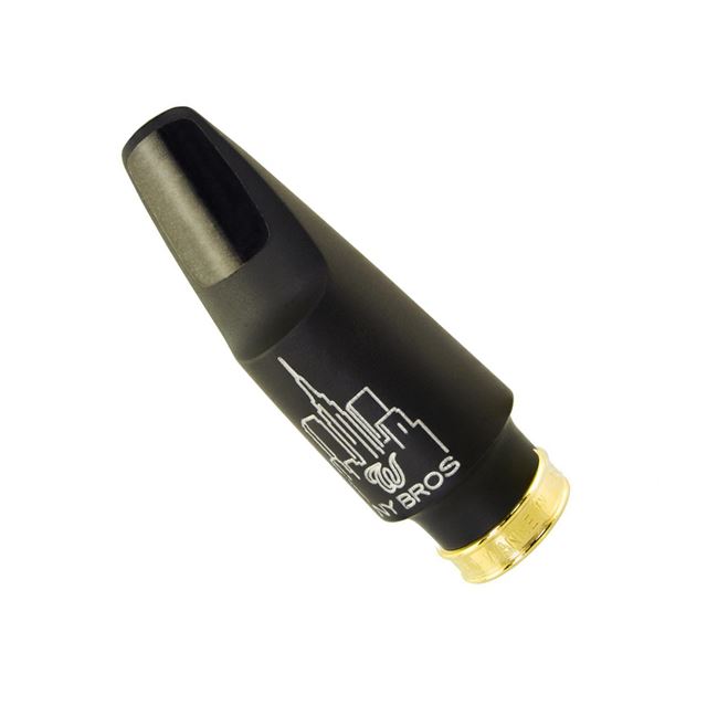 THEO WANNE NEW YORK BROS 2 ALTO SAXOPHONE MOUTHPIECE - HARD RUBBER