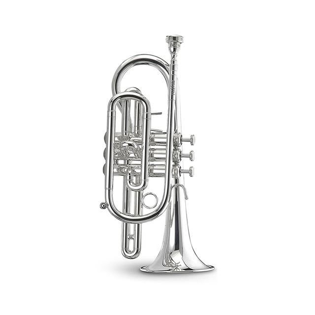 Stomvi S1 B Flat Cornet Silver Plated