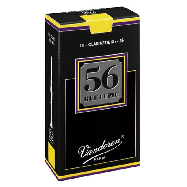 Vandoren 56 Rue Lepic B Flat Clarinet Reeds