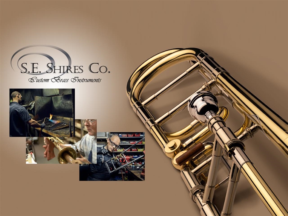 S.E. Shires Trombones and Trumpets in stock now