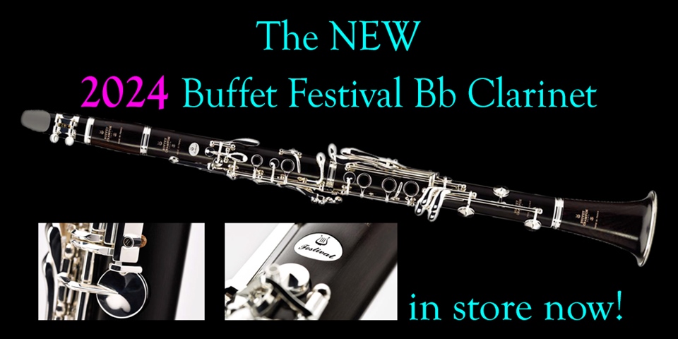 New 2024 Buffet Crampon Festival B Flat and A in stock now!