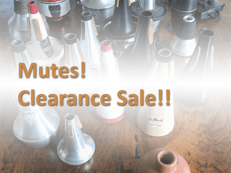 Mute Clearance Sale