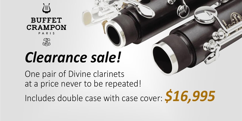 Buffet Crampon Clearance