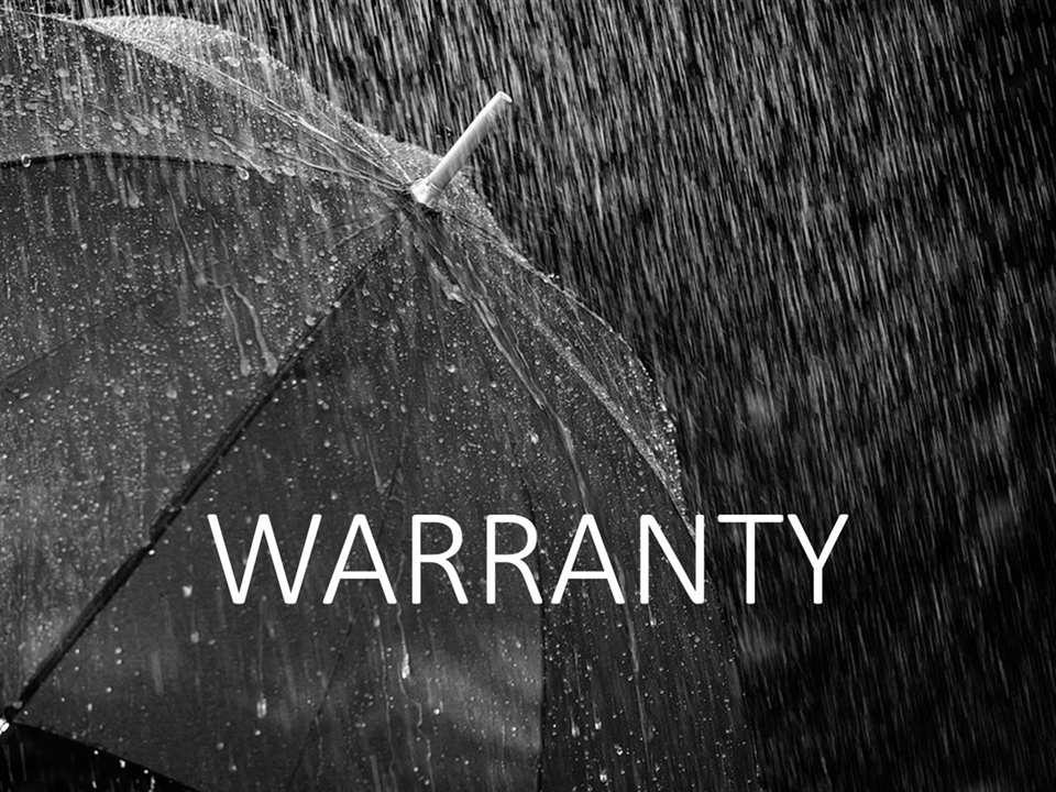 Product Manufacturer Warranty