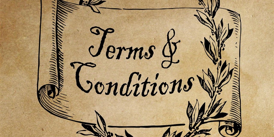 Shopping Terms and Conditions